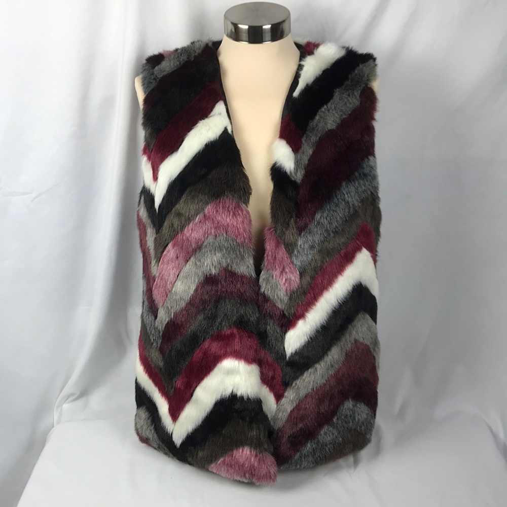 Kimberly C. Faux Fur Vest NWT